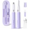 TOUCHBeauty Rasoio per peli nasali da donna aggiornato all-in-one con motore da 11.000 giri/min, ricaricabile, IPX7, impermeabile, per viso, orecchie, naso e sopracciglia