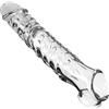 Kutocesy Anello Manica Del Pene Per Lestensione Manica Cazzo Stimolazione Punto G Estremo Giocattolo Sesso Gli Uomini (Transparent)
