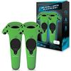 Hyperkin Manette VR - Pack De 2 Housses - Gelshell - Vert - HTC Vive [Edizione: Francia]