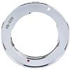 Gettimore Praktica - Anello adattatore da obiettivo PB a fotocamera Canon EF, per fotocamere EOS DSLR e SLR da 35 mm, controllo manuale completo, messa a fuoco infinito, grigio argento