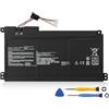 K KYUER B31N1912 C31N1912 Batteria per Asus VivoBook E410 E510 L410 L510 Go 14 15 E410M E410MA E410K E410KA E510K E510KA E510M E510MA L410M L410MA R429M R429MA L510MA L510KA L410KA Notebook Battery