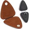 PEUTIER Scatola Porta Plettri per Chitarra per Contenere 12 Plettri, Custodia per Plettri, Borsa per Plettri per Chitarra Custodia Plettro per Chitarra Elettriche Acustiche Basso (Solo Scatola)