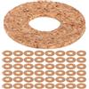 UPKOCH 60 Pz Adesivi Antiscivolo per Plettro Chitarra in Sughero Ultra Sottile 1mm Spessore per Miglior Presa e Controllo per Performance dal Ritmo Veloce
