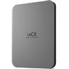 LaCie 4TB LACIE MOBILE DRIVE SECURE USB 3.1-C SPACE GREY STLR4000400