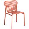 Petite Friture - Sedia impilabile Week-end - Arancione - Alluminio - Designer Studio BrichetZiegler
