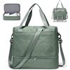 HYC00 Bagaglio a Mano 40x20x25 Ryanair Wizzair Borsone da Viaggio Donna Espandibile Borsa da Cabina Borsone Parto Ospedale Impermeabile Borsa Piscina Sportiva Travel Duffel Bag,E03-Verde Militare