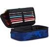 Seven Astuccio, Quick Case, Boy, Completo Di Matite, Penne, Pennarelli, Scuola Elementare e Media