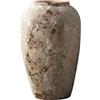 Generico Vaso vintage, facile da pulire, 29x18 cm, vaso da pavimento alto in ceramica, grandi vasi in terracotta, ampiamente applicabile, per designer di interni soggiorno camera da letto cucina