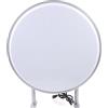 SOPERIT Scatola luminosa LED rotonda doppia faccia 60cm Pannello Pubblicità Logo luminoso 24 pollici Insegna