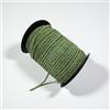 GDO GIOIE D'ORIENTE Cordino Strass in Silicone, 4 mm x 50 m, flessibile rivestito in Silicone e Strass di Vetro per Borse e Accessori Moda Fai da te (Verde, 4mm x 50m)
