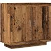 vidaXL Credenza in Legno Compensato Arredo Armadio 80x40x75 cm Colori Diversi