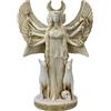 Generic Hecate Hekate tripla dea della magia notte luna scultura greca patina invecchiata