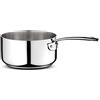 Lagostina Accademia Lagofusion Casseruola Fonda a Manico Lungo, Acciaio Inossidabile, Argento, 16 cm