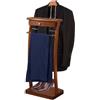 ACLFF Servomuto in Legno da Camera con Cassetto, Omino Appendiabiti da Camera | Indossatore Appendiabiti da Camera con Appendi Pantalone, Indossatore Appendiabiti con Base per Camera da Letto, Dell'ufficio