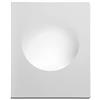 B·LED BARCELONA LED Barcellona - Applique da parete a incasso gesso Ø25 cm, Branco GU10 Trimless rotondo, faretto da parete Sem modanatura, materiale e gesso, design moderno classico Luxo per cartongesso interno