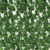 QWORK® 24 Pezzi Edera Artificiale Finta Ghirlanda di Edera Artificiale, 50.4M Foglie di Edera Artificiale, Edera Finta, per Giardino, Parete, Matrimonio, Festa, Cucina