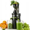 Eirolace Estrattore Frutta e Verdura a Freddo, Grande Imboccatura 140 mm, Slow Juicer 400W con 3 velocità e Funzione Inversa, Estrattore di Succo con Separazione Polpa e Succo, Regolazione umidità