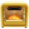 DCDCD Multifunzione Mini Elettrico Pizza Crepe Panetteria Forno Arrosto Grill Macchina for la Colazione Biscotti Torta Macchina for Il Pane Tostapane
