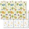 MANDELLI SPA Tappetone Pieghevole Cloudy 150 x 180 x 1 cm per Interno ed Esterno con Borsa Mandelli
