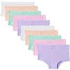 Amazon Essentials Boxer Intimi in Jersey di Cotone Bambine e Ragazze, Confezione da 10