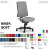 SEIPO MASK SOFT TIPO 1 MK0028 Poltrona schienale alto imbottito Movimento sincronizzato "R4" SEIPO TESSUTO V