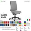 SEIPO MASK SOFT TIPO 1 MK0029 Poltrona schienale alto imbottito Movimento sincronizzato "R6" SEIPO TESSUTO V