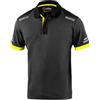 Sparco POLO SPARCO TECH TOLEDO GRIGIO/GIALLO tg. XXL