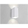 CENTURY APPLIQUE LED AXO QUADRATA BIDIREZIONALE BIANCA