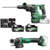 Hitachi - Hikoki HIKOKI KIT COMBO KCIT2MV4B4