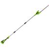 GREENWORKS 40V TAGLIASIEPI AD ASTA G40PHAK2 C/BAT. 2Ah