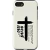 Isaiah 6 8 Christian Motivational Bible Custodia per iPhone SE (2020) / 7/8 Stampa a croce Christian Here am I Send me su fronte e retro