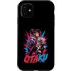 Sushi Techwear Tokyo Noodles Japanese St Custodia per iPhone 11 Otaku Kawaii Anime Manga Samurai Ramen Y2K Cyberpunk Japan