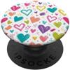 Cute Colorful Pattern Gifts San Valentino disegnato a mano variopinto cuore carino amore modello PopSockets PopGrip Adesivo