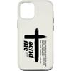 Isaiah 6 8 Christian Motivational Bible Custodia per iPhone 12/12 Pro Stampa a croce Christian Here am I Send me su fronte e retro