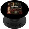 Christmas Santa Funny Xmas Family Outfit Christmas Festive Reader Toolkit Book Lover Christmas PopSockets PopGrip Adesivo