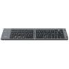 Hama Tastiera pieghevole Bluetooth (ultrasottile Wireless Keyboard pieghevole, silenziosa, mini, senza fili, per tablet/iPad/cellulare/iPhone, tastiera da viaggio da viaggio, batteria, portata di 10 m