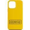 Lustiges Introvertiert Shirt, Sarkasmus Custodia per iPhone 13 Pro Max Maglietta con scritta in lingua inglese I'm Not Arguing Funny