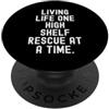 Short Item Seeker vivere la vita uno scaffale alto salvataggio alla volta Divertente PopSockets PopGrip Adesivo
