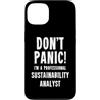 Sustainability & Data T-Shirts & Gifts Custodia per iPhone 13 Analista di Sostenibilità