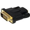 StarTech Cavo Adattatore HDMI a DVI-D 50cm, F/M, Nero (HDMIDVIFM)