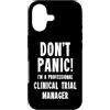 Clinical Study Management T-Shirts & Gif Custodia per iPhone 17 Responsabile della sperimentazione clinica