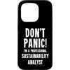 Sustainability & Data T-Shirts & Gifts Custodia per iPhone 15 Pro Analista di Sostenibilità