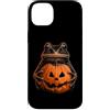 Halloween Frog Lover Jackolantern Pumpki Custodia per iPhone 14 Plus Rana Halloween Toad Amante Jack O Lanterna Viso Zucca