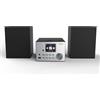 XORO HMT 500 PRO - Micro impianto stereo (radio internet/DAB+/FM, lettore CD, Bluetooth, lettore multimediale USB, display a colori da 2,4, telecomando, 2 altoparlanti da 10 W