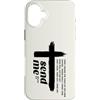 Isaiah 6 8 Christian Motivational Bible Custodia per iPhone 16 Plus Stampa a croce Christian Here am I Send me su fronte e retro