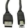AKYGA AK USB 12 Cavo per Stampante USB 2.0 a Maschio a Micro USB B Maschio, 3 m, Nero