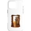 Rustic Farmhouse Autumn Doorway Custodia per iPhone 16 Pro Autunno Raccolta Fienile Porta Paese Sentiero