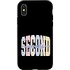 Preppy Second Grade Teacher 2nd Grade Ap Custodia per iPhone X/XS Preppy Secondo Grado Insegnante 2 ° Grado Ritorno a Scuola Ragazze