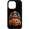 Halloween Pumpkin Cavalier Dog Owner Gif Custodia per iPhone 13 Pro Cavalier King Charles Spaniel Halloween Cane Jack O Lanterna