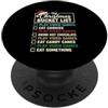 Gamer Christmas Gifts & Holiday Gaming A La mia lista dei secchi di Natale Gioca ai videogiochi Funny Gamer PopSockets PopGrip Adesivo